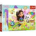 PUZZLE KOCI DOMEK GABI 100 ELEMENTÓW BROKATOWA GABI TREFL 14832