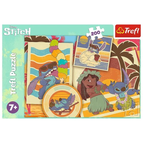 PUZZLE LILO & STITCH 200 EL. MUZYCZNY ŚWIAT LILO & STITCH TREFL 13304 PUZZLE LILO & STITCH 200 EL. MUZYCZNY ŚWIAT LILO & STITCH TREFL 13304