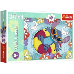 PUZZLE LILO I STITCH 30EL. STITCH NA WAKACJACH TREFL 18305