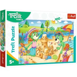 PUZZLE RODZINA TREFLIKÓW 100 EL. DZIEŃ TREFLIKÓW TREFL 16470