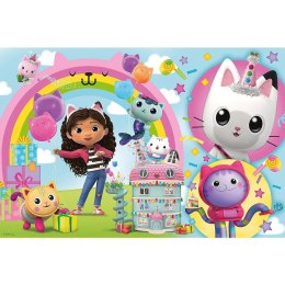 PUZZLE TREFL MAXI 24 ELEMENTÓW KOCI DOMEK GABI WESOŁA GABI 14353