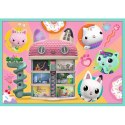 PUZZLE TREFL KOCI DOMEK GABI PUZZLE 10W1 329 EL. W ŚWIECIE GABI 96003