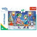 PUZZLE TREFL RODZINA TREFLIKÓW 60 EL. ZIMA U TREFLIKÓW 17383