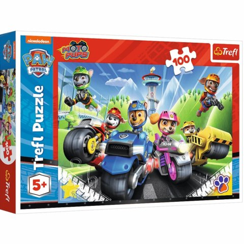 PUZZLE TREFL PUZZLE 100 ELEMENTÓW EKIPA NA MOTORACH 16430 PUZZLE TREFL PUZZLE 100 ELEMENTÓW EKIPA NA MOTORACH 16430