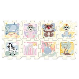 PUZZLE PIANKOWE UKŁADANKA PUZZLOPIANKA BOBASKI I MIŚ BABY 0+ 61615