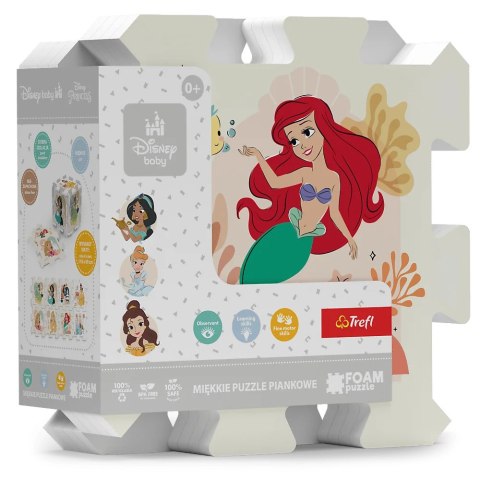 PUZZLE PIANKOWE UKŁADANKA PUZZLOPIANKA KSIĘŻNICZKI DISNEY BABY 0+ 61605 PUZZLE PIANKOWE UKŁADANKA PUZZLOPIANKA KSIĘŻNICZKI DISNEY BABY 0+ 61605