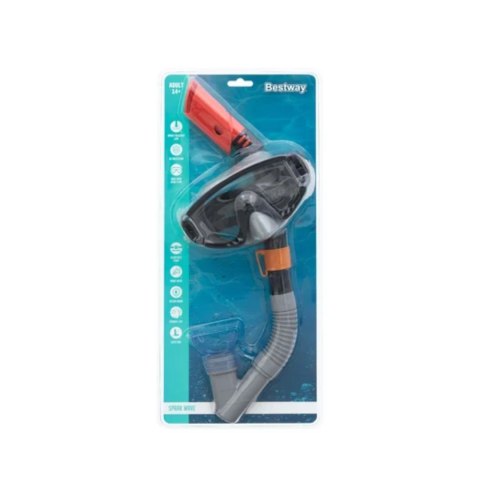 ZESTAW DO NURKOWANIA MASKA RURKA FAJKA BESTWAY 24068C ZESTAW DO NURKOWANIA MASKA RURKA FAJKA BESTWAY 24068C