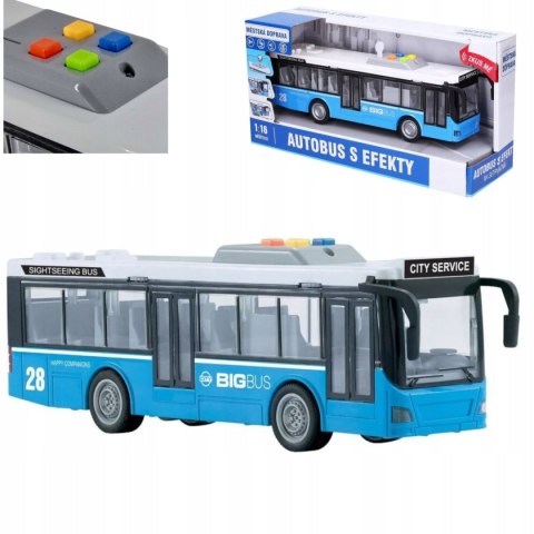DUŻY AUTOBUS MIEJSKI OTWIERANE DRZWI DŹWIĘKI ŚWIATŁA WY910B DUŻY AUTOBUS MIEJSKI OTWIERANE DRZWI DŹWIĘKI ŚWIATŁA WY910B