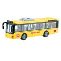 DUŻY SZKOLNY AUTOBUS OTWIERANE DRZWI DŹWIĘKI ŚWIATŁA 1:16 3+ WY910A