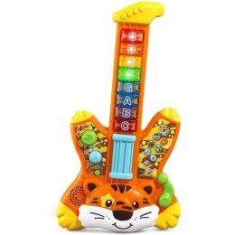 GITARA WESOŁEGO TYGRYSKA INTERAKTYWNA MELODIE PIOSENKI VTECH TREFL 61955