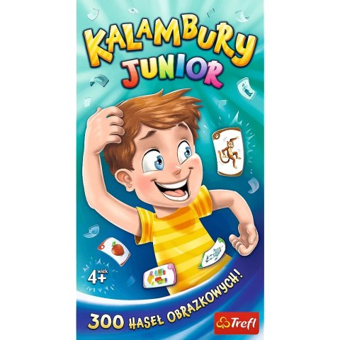 GRA DLA DZIECI RODZINNA KALAMBURY JUNIOR 300 HASEŁ 4+ TREFL 01913 GRA DLA DZIECI RODZINNA KALAMBURY JUNIOR 300 HASEŁ 4+ TREFL 01913