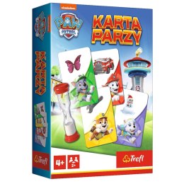 GRA PODRÓŻNA KARTA PARZY PSI PATROL TREFL 56 KART 4+ 02691