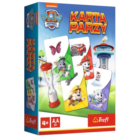 GRA PODRÓŻNA KARTA PARZY PSI PATROL TREFL 56 KART 4+ 02691 GRA PODRÓŻNA KARTA PARZY PSI PATROL TREFL 56 KART 4+ 02691