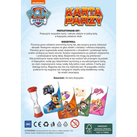 GRA PODRÓŻNA KARTA PARZY PSI PATROL TREFL 56 KART 4+ 02691 GRA PODRÓŻNA KARTA PARZY PSI PATROL TREFL 56 KART 4+ 02691