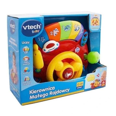 INTERAKTYWNA KIEROWNICA MAŁEGO RAJDOWCA 12M+ VTECH BABY TREFL 60482 INTERAKTYWNA KIEROWNICA MAŁEGO RAJDOWCA 12M+ VTECH BABY TREFL 60482