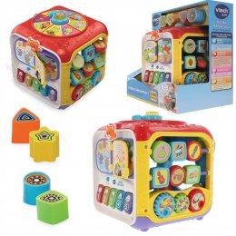 KOSTKA AKTYWNOŚCI INTERAKTYWNA EDUKACYJNA 9M+ VTECH TREFL MELODIE 60677