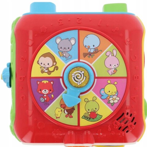 KOSTKA AKTYWNOŚCI INTERAKTYWNA EDUKACYJNA 9M+ VTECH TREFL MELODIE 60677 KOSTKA AKTYWNOŚCI INTERAKTYWNA EDUKACYJNA 9M+ VTECH TREFL MELODIE 60677
