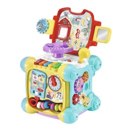 KOSTKA MAŁEGO RAJDOWCA INTERAKTYWNA EDUKACYJNA 9M+ VTECH TREFL 61957