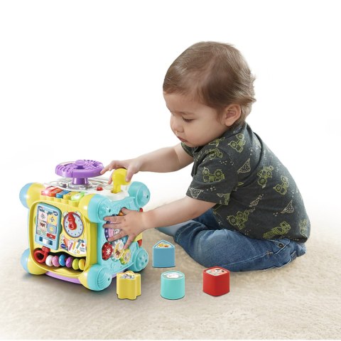 KOSTKA MAŁEGO RAJDOWCA INTERAKTYWNA EDUKACYJNA 9M+ VTECH TREFL 61957 KOSTKA MAŁEGO RAJDOWCA INTERAKTYWNA EDUKACYJNA 9M+ VTECH TREFL 61957