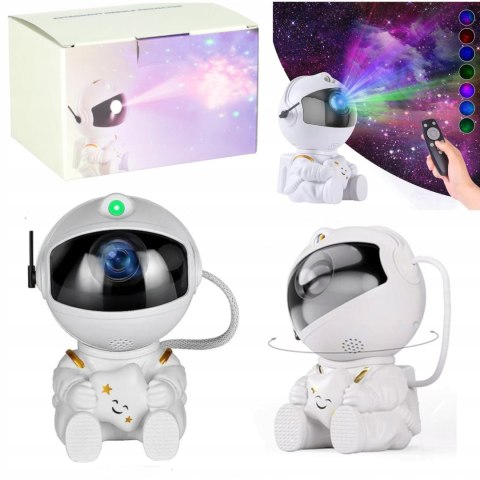 LAMPKA LED PROJEKTOR RZUTNIK GWIAZD NIEBA ASTRONAUTA DLA DZIECI PILOT A2778 LAMPKA LED PROJEKTOR RZUTNIK GWIAZD NIEBA ASTRONAUTA DLA DZIECI PILOT A2778