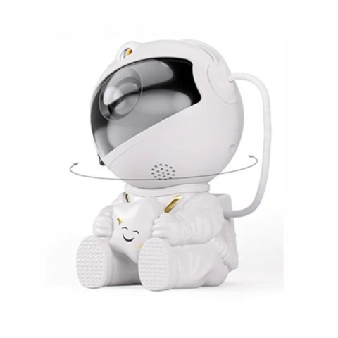LAMPKA LED PROJEKTOR RZUTNIK GWIAZD NIEBA ASTRONAUTA DLA DZIECI PILOT A2778 LAMPKA LED PROJEKTOR RZUTNIK GWIAZD NIEBA ASTRONAUTA DLA DZIECI PILOT A2778