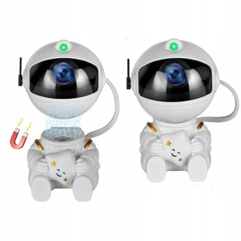 LAMPKA LED PROJEKTOR RZUTNIK GWIAZD NIEBA ASTRONAUTA DLA DZIECI PILOT A2778 LAMPKA LED PROJEKTOR RZUTNIK GWIAZD NIEBA ASTRONAUTA DLA DZIECI PILOT A2778