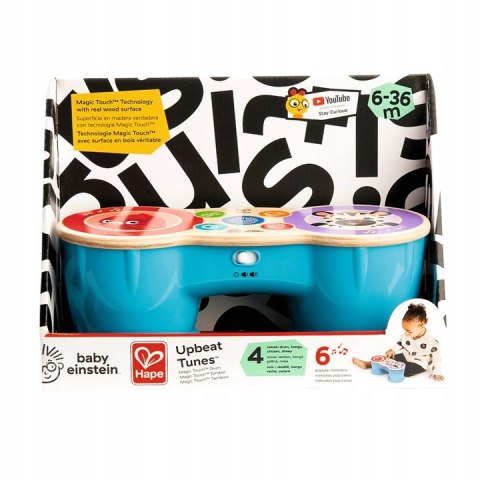 MAGICZNE DOTYKOWE BĘBENKI 6M+ BABY EINSTEIN HAPE TREFL 800898 MAGICZNE DOTYKOWE BĘBENKI 6M+ BABY EINSTEIN HAPE TREFL 800898