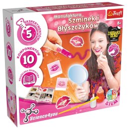 MANUFAKTURA SZMINEK I BŁYSZCZYKÓW EKSPERYMENTY 8+ TREFL SCIENCE4YOU 61118