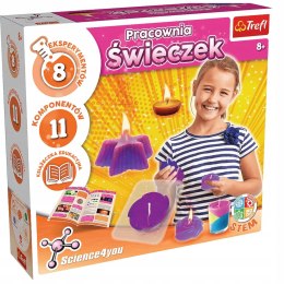PRACOWNIA ŚWIECZEK EKSPERYMENTY 8+ TREFL SCIENCE4YOU 61115