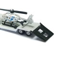 SIKU LAWETA Z HELIKOPTEREM POLICJA MODEL METAL S1610