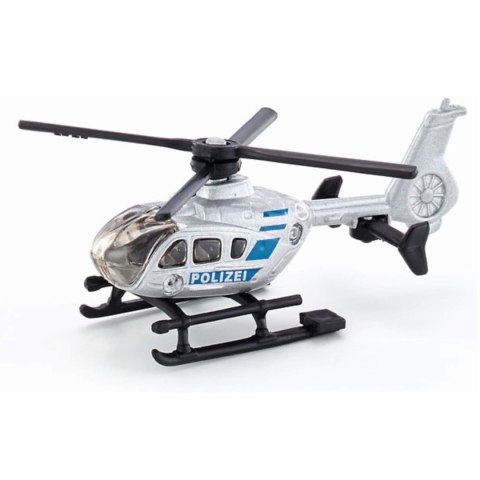SIKU LAWETA Z HELIKOPTEREM POLICJA MODEL METAL S1610 SIKU LAWETA Z HELIKOPTEREM POLICJA MODEL METAL S1610