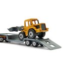 SIKU LAWETA Z ŁADOWARKĄ CIĘŻARÓWKA KOPARKA MODEL METAL S1616