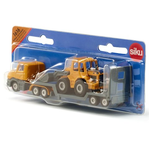 SIKU LAWETA Z ŁADOWARKĄ CIĘŻARÓWKA KOPARKA MODEL METAL S1616 SIKU LAWETA Z ŁADOWARKĄ CIĘŻARÓWKA KOPARKA MODEL METAL S1616