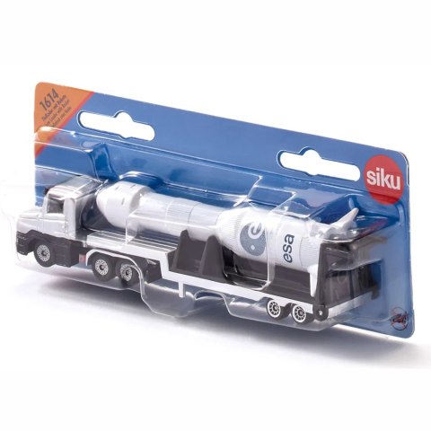 SIKU LAWETA Z RAKIETĄ CIĘŻARÓWKA MODEL METAL S1614 SIKU LAWETA Z RAKIETĄ CIĘŻARÓWKA MODEL METAL S1614
