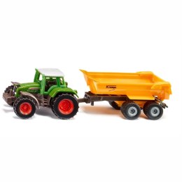 SIKU TRAKTOR FENDT Z WYWROTKĄ KOLEBOWĄ KRAMPE METAL MODEL S1605