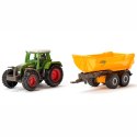 SIKU TRAKTOR FENDT Z WYWROTKĄ KOLEBOWĄ KRAMPE METAL MODEL S1605