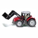 SIKU TRAKTOR MASSEY FERGUSON Z PRZEDNIĄ ŁADOWARKĄ METAL MODEL S1484