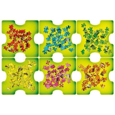 SORTER DO PUZZLI AKCESORIA 6 POJEMNIKÓW TREFL 90816 SORTER DO PUZZLI AKCESORIA 6 POJEMNIKÓW TREFL 90816