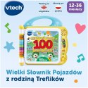 WIELKI SŁOWNIK POJAZDÓW Z RODZINĄ TREFLIKÓW POLSKO - ANGIELSKI 61799 VRTECH