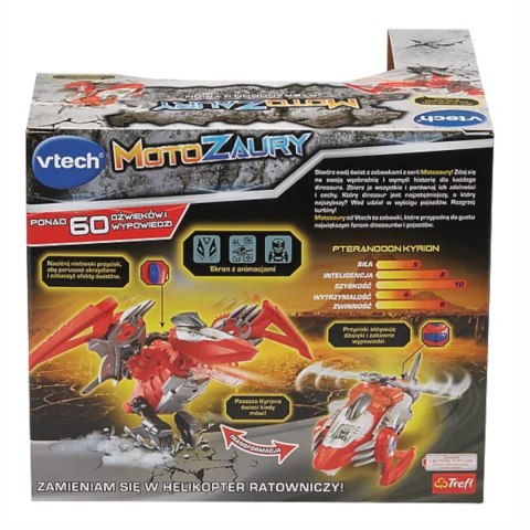 ZABAWKA INTERAKTYWNA MOTOZAURY PTERANODON KYRION 2W1 HELIKOPTER VTECH 61952 ZABAWKA INTERAKTYWNA MOTOZAURY PTERANODON KYRION 2W1 HELIKOPTER VTECH 61952
