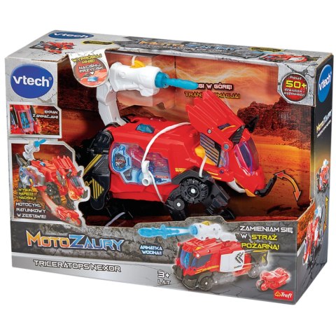 ZABAWKA INTERAKTYWNA MOTOZAURY TRICERATOPS NEXOR STRAŻ POŻARNA VTECH 61954 ZABAWKA INTERAKTYWNA MOTOZAURY TRICERATOPS NEXOR STRAŻ POŻARNA VTECH 61954