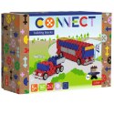 ZESTAW KLOCKÓW CONNECT - 2W1: AUTOBUS/ AUTO Z NACZEPĄ TREFL 61973