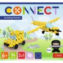 ZESTAW KLOCKÓW CONNECT - 2W1: AWIONETKA / JEEP TREFL 61969