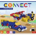 ZESTAW KLOCKÓW CONNECT 3W1: POJAZDY BUDOWLANE / SUV Z PRZYCZEPĄ TREFL 61979
