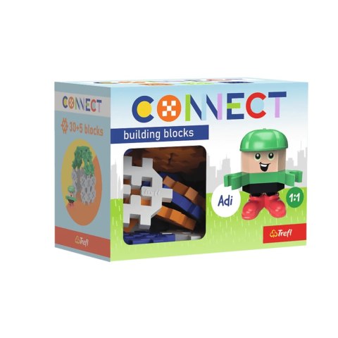 ZESTAW KLOCKÓW CONNECT - POCKET BOY: ADI 35 ELEMENTÓW 4+ TREFL 61981 ZESTAW KLOCKÓW CONNECT - POCKET BOY: ADI 35 ELEMENTÓW 4+ TREFL 61981