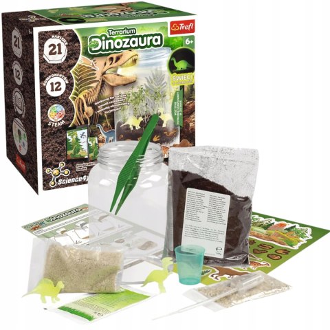 ZESTAW NAUKOWY TERRARIUM DINOZAURA 6+ TREFL SCIENCE4YOU 61939 ZESTAW NAUKOWY TERRARIUM DINOZAURA 6+ TREFL SCIENCE4YOU 61939