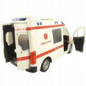 AUTO AMBULANS KARETKA OTWIERANE DRZWI 1:16 WY590A