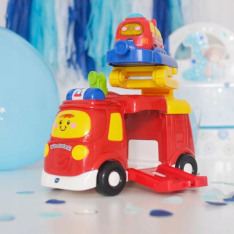 Autka Tut Tut Wóz strażacki interaktywny edukacyjny 60810 VTech baby Trefl Autka Tut Tut Wóz strażacki interaktywny edukacyjny 60810 VTech baby Trefl