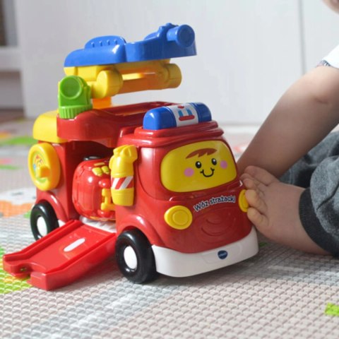 Autka Tut Tut Wóz strażacki interaktywny edukacyjny 60810 VTech baby Trefl Autka Tut Tut Wóz strażacki interaktywny edukacyjny 60810 VTech baby Trefl