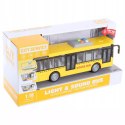 DUŻY SZKOLNY AUTOBUS OTWIERANE DRZWI DŹWIĘKI ŚWIATŁA 1:16 3+ WY910A